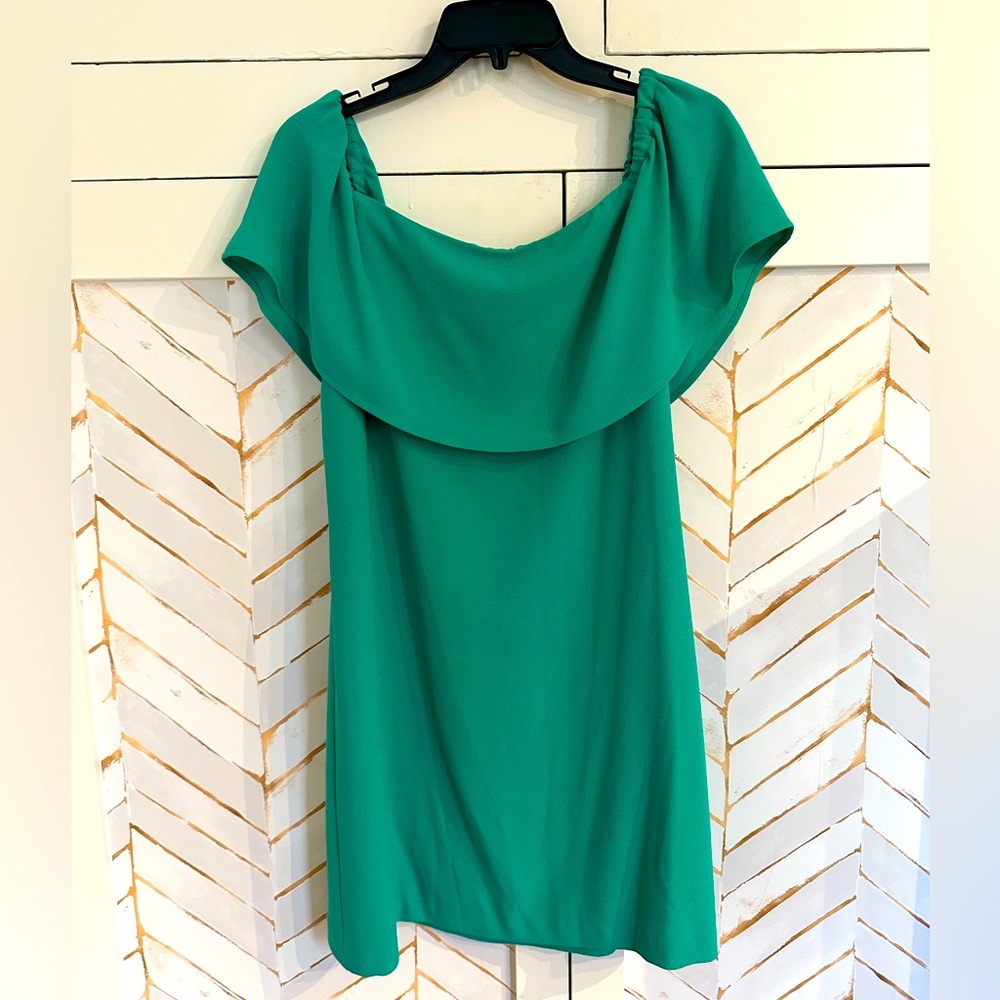 Nordstrom - teal cocktail dress (medium)